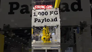 Strong robot FANUC M-1000iA with 1 ton payload