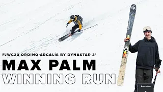 Winning Run U-18 SKI MEN Max Palm (SWE) - 2020 Freeride Junior Tour Ordino-Arcalís by Dynastar 3*