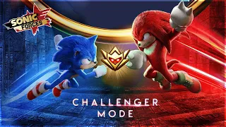 Sonic VS Knuckles | Sonic Forces: Speed Battle: Challenger Mode (1440p 60fps)