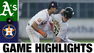 A's vs. Astros Game Highlights (8/13/22) | MLB Highlights