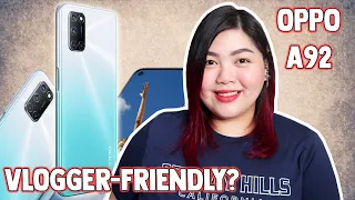 OPPO A92 UNBOXING + CAMERA TEST | OKAY BA FOR VLOGGERS? | Bing Castro