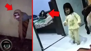 Terrifying Creature Caught On Camera - 7 Horror Videos