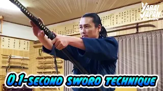 Godlike Speed! The " Throw and Draw" Technique by the 400-Year Legacy