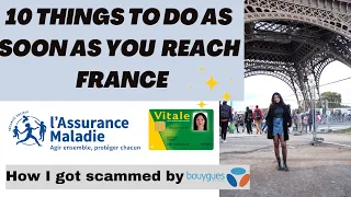 Things to do AS SOON AS you reach France | How I got scammed by Bouygues