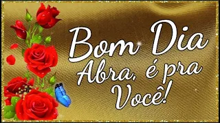 Mensagem de Bom dia! Para Hoje: Bençãos de Deus e felicidades!!!