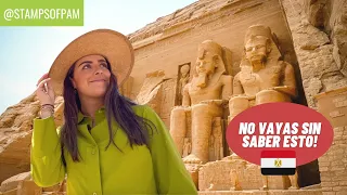 12 COSAS QUE DEBES SABER ANTES DE VIAJAR A EGIPTO. 🇪🇬🔥🏜️ / CÓMO VISITAR EGIPTO. STAMPS OF PAM