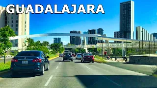 Edificios y avenidas de Guadalajara y Zapopan, Jalisco (2022)