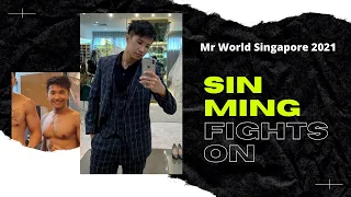 Mr World SG 2021: Wong Sin Ming wants to be on par with his team mates. Will he be the dark horse?