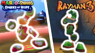 EVERY Rayman reference in Mario+Rabbids!