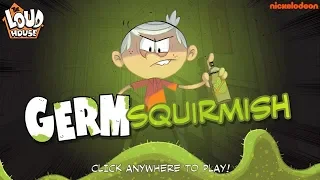 The Loud House - GERM SQUIRMISH - 1 TRILLION GERMS!!! [Nickelodeon Games]