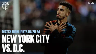 Match Highlights | New York City FC 2-0 D.C. United