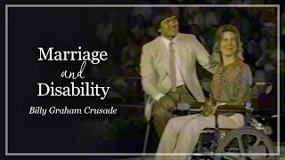 Joni and Ken Talk About Marriage and Disability at the Billy Graham Crusade in Sacramento 1983