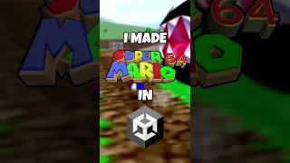 I Made Super Mario 64 In Unity! #shorts