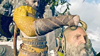 God of War 4 - Mimir Roasts Thor's Sons & Asks Kratos To Cut Off His Head