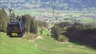 Spieljochbahn Fügen 1. Sektion Talfahrt