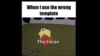 Lorax leaving meme but it's 1978