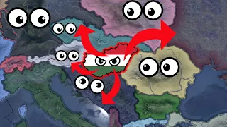 Playing Austria-Hungary in Hoi4 be like...