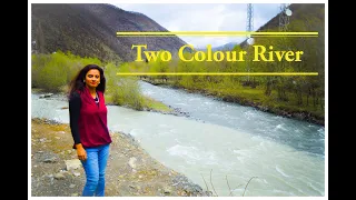 Pasanauri | Two colour river | Georgia Blog 2