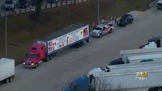 First Truckers Arrive In Convoy Planned To 'Choke' DC