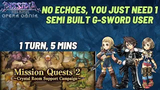 DFFOO [GL] Mission Quest 2 Shinryu I: Blitzing through with almost ANY 2 Greatsword users