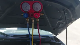 PART 7  How to properly and professionally charge your car AC system