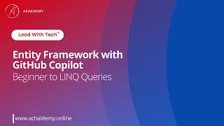 Entity Framework with GitHub Copilot