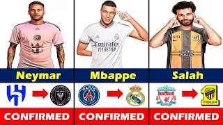New CONFIRMED and RUMOUR Summer Transfer News 2024!  FT. Ronaldo, Mbappe, Neymar, Salah