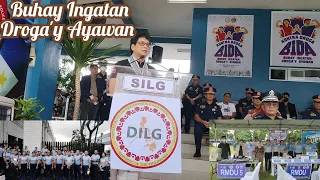 SILG BENJAMIN "BENHUR"ABALOS  visit in PRO5. BIDA LAUNCHING "Buhay Ingatan Droga'y Ayawan" (RMDU5).