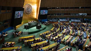 Presidente de la República Gustavo Petro Urrego en la 78 Asamblea General de las Naciones Unidas