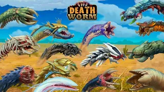 All Power Of Death Worm Skills - DEATH WORM Gameplay