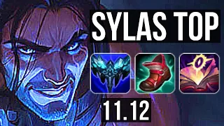 SYLAS vs RENEKTON (TOP) | 10/0/2, 67% winrate, Legendary | EUW Master | v11.12