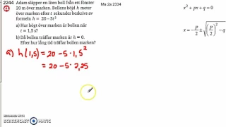 Matematik 5000 2bc VUX - Kapitel 2 - Tillämpningar och problemlösning - 2244