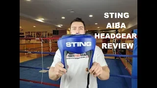 STING AIBA BOXING COMPETITION HEADGUARD REVIEW BY RATETHISGEAR