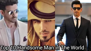 Top 10 Handsome Men in The World | Hritik Roshan, Mahesh Babu.