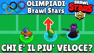 OLIMPIADI BRAWL STARS ITA! Chi è il Brawler piú veloce? #1