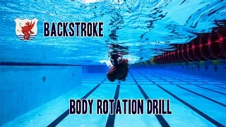 Swimisodes - Backstroke - Body Rotation Drill 4K