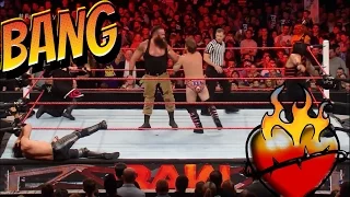 WWE Raw Nov 7 2016 Reigns vs Rollins vs Owens vs Strowman vs Jericho    Fatal 5 Way Match