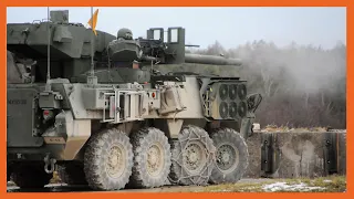 The M1128 Stryker Mobile Gun System will officially retire in the end of 2022