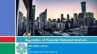 R30 - Applications of Financial Statement Analysis MCQs