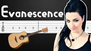 Bring Me To Life - Evanescence Guitar Tutorial, Guitar Tabs, Guitar Lesson