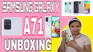 SAMSUNG GALAXY A71 UNBOXING and REVIEW | Gena Rey Cristobal