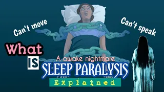 What is Sleep Paralysis look like | A awaking Nightmare | Urdu Hindi | Psych Healers