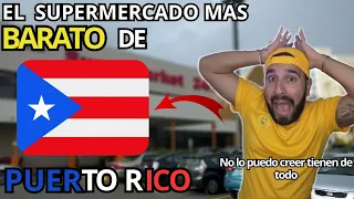 CUBANO🇨🇺 REACCIONA a SUPERMERCADO más barato dePUERTO RICO 🇵🇷. @ivantravelchannel