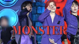 [4K] FANCAM | 240330 세븐틴앙콘 팔로우 인천 (SEVENTEEN FOLLOW TO INCHEON) | 힙합팀 - 몬스터(MONSTER) | 원우 에스쿱스 직캠 |