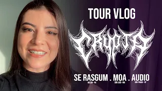 Vlog #3 - Se Rasgum, MOA e Arch Enemy, Behemoth e Nervosa (CRYPTA) Jéssica di Falchi