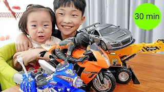 Yejun Teaches Little Sister Play With Toys - Collection video for kids
