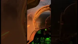 Mi-24 firing rockets at night 🔥 | Mi-24P in action