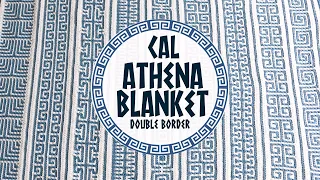 🏛️ CAL ATHENA BLANKET | FINAL EPISODE DOUBLE BORDER 🏛️ Mosaic Crochet | Lanas y Ovillos in English