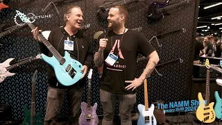 Aristides Guitars / EverTune at NAMM 2024 / Day 1