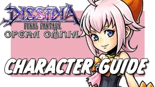 DFFOO SHERLOTTA CHARACTER GUIDE & SHOWCASE! BEST SPHERES & ARTIFACTS! HOW TO PLAY #stopthecap